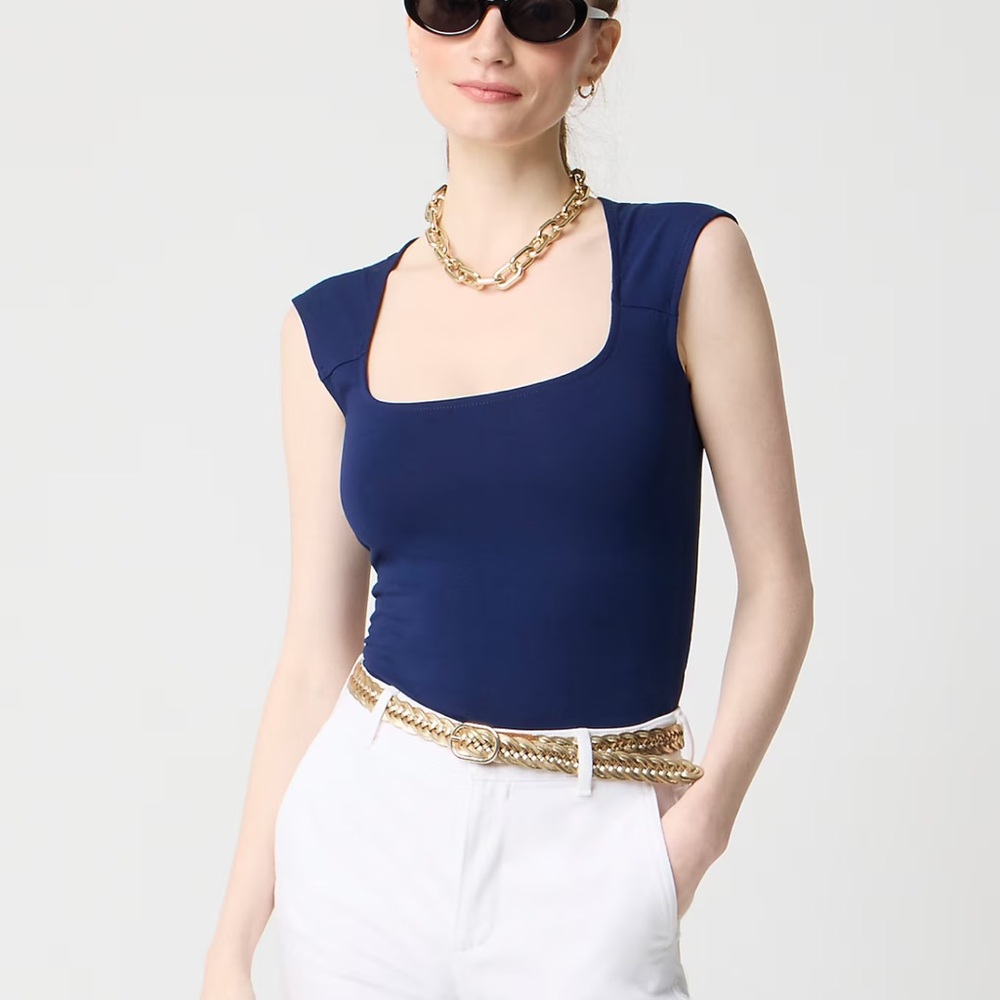 J Crew Cap Sleeve Tank